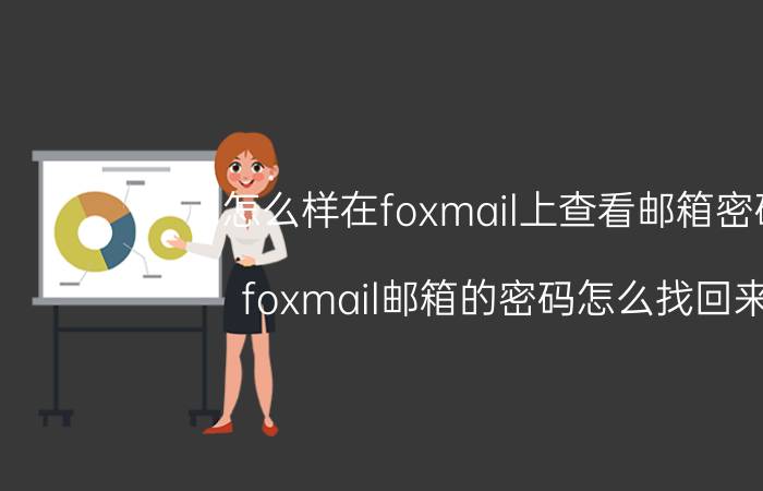 怎么样在foxmail上查看邮箱密码 foxmail邮箱的密码怎么找回来，而且没和QQ绑定？